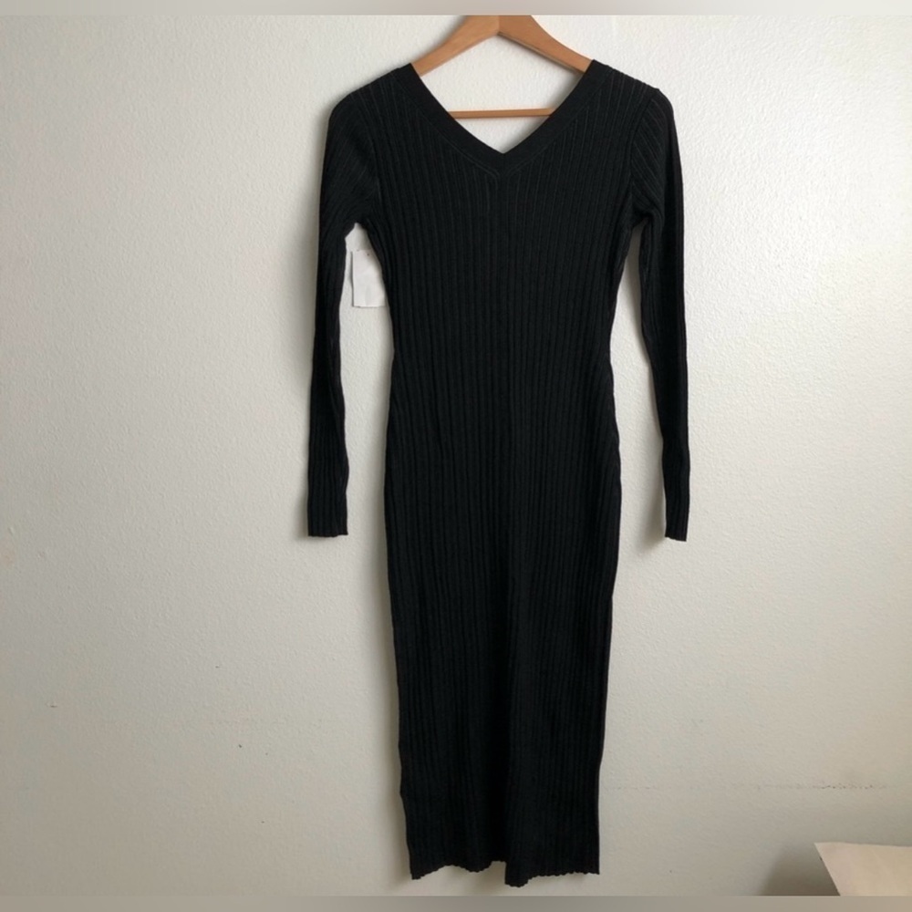 NWT LITA by Ciara Icon Rib Sweater Dress- Size Small - Picture 14 of 16